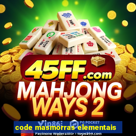 code masmorras elementais